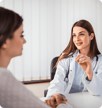 Suboxone Addiction Treatment 6 woman speaking to a therapist about alcohol detox