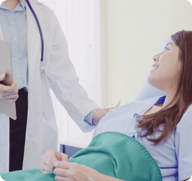 Barbiturate Addiction Treatment 7 woman speaking to doctor