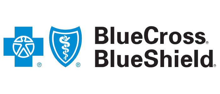 Blue Cross Blue Shield logo – accepted insurance provider at Never Alone Recovery, covering residential rehab programs for addiction and mental health related treatment
