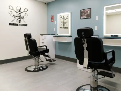 Never Alone Barber Shop and Hair Salon for Patients